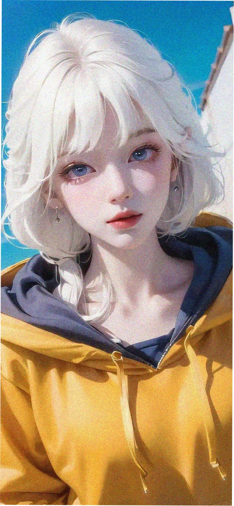 医疗题材剧集《白色回声》海报